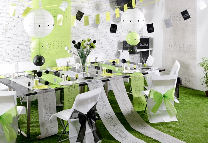 Idee Deco Table Anniversaire 70 Ans