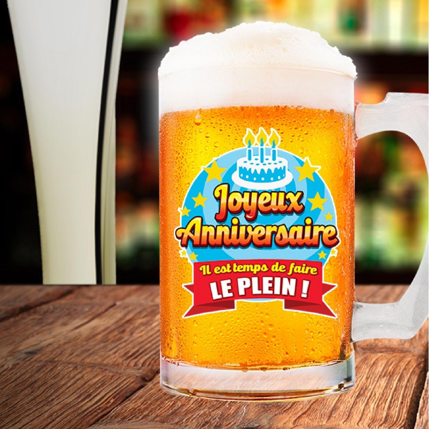 Chope Joyeux Anniversaire En Verre 50cl Articles De Fete Decoration Mariage Deco De Table Anniversaire Chope Joyeux Anniversaire En Verre 50cl Articles De Fete Decoration Mariage Deco De Table Anniversaire