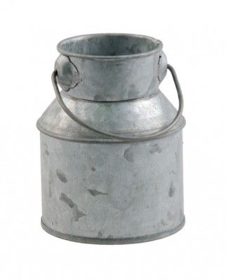 Chaks 0621, Petit ballotin Pot à lait en métal avec anse 9cm