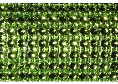 Chaks 0822-91, Ruban de table Diamants XL 11,5cm, Vert 