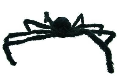 P'TIT Clown re10200 - Araignée géante velue noire de 80 cm
