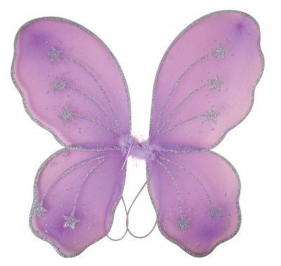 P'TIT Clown re10870 - Ailes de papillon - 32 x 48 cm, violet