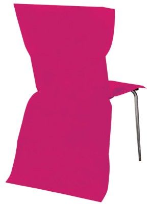 Paquet de 6 housses simples, Fuchsia (sans noeud)