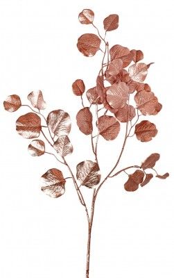 Chaks 11504-79, Branchage Eucalyptus artificiel 84cm, Rose Gold mat