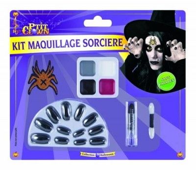 P'TIT Clown re12800 - Kit maquillage sorcière
