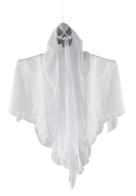 P'TIT Clown re14011 - Fantôme blanc à suspendre