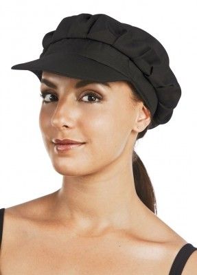 P'TIT Clown re17118 - Casquette Gavroche adulte, tissu noir