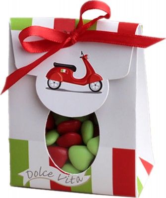 Ballotin pochon Scooter avec fenêtre plexi