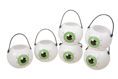 P'TIT Clown re18225, Set de 6 mini pots Oeil 6,5 cm