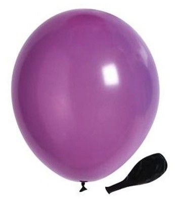 Sachet 25 ballons Opaques 25cm, Violet 25cm