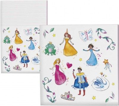 P'TIT Clown re22515 - Lot de 20 serviettes anniversaire Princesses