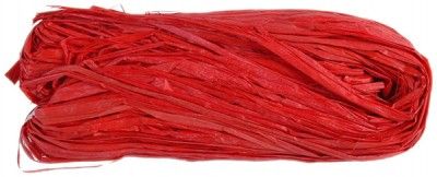 Bobine de raphia Rouge de 50 gr