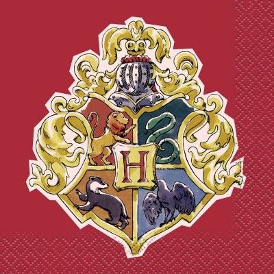 Sachet de 16 Serviettes Harry Potter ™ 24,7cm