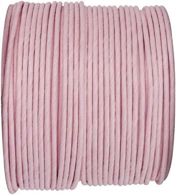 Bobine cordon papier Armé 20m, Rose