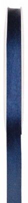 Ruban satin double face 6 mm x 25m, Marine