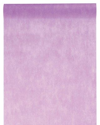 CHEMIN DE TABLE en tissu non tissé - Lilas