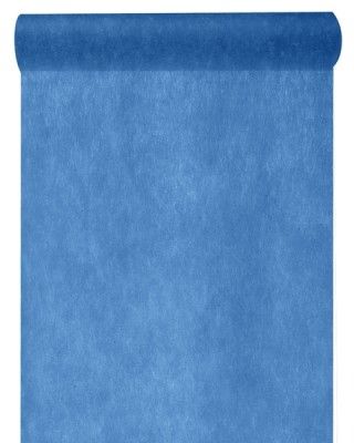 Chemin de table en tissu non tissé, Marine