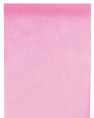 CHEMIN DE TABLE en tissu non tissé - Rose