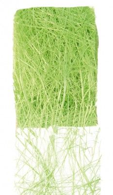 SANTEX 2847-10, Bobine d'abaca 7 cm Vert