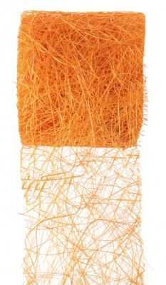 SANTEX 2847-12, Bobine d'abaca 7 cm Orange