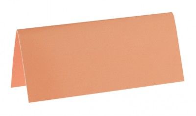 Sachet de 10 marque places rectangle, Corail