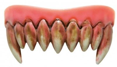 P'TIT Clown re34530 - Dentier dents sales sanglantes