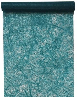 Chemin de table Fanon, Bleu Canard