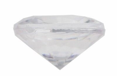 Sachet de 50 petits diamants 1,2cm - Transparent