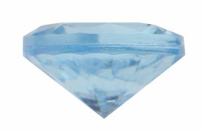 Sachet de 50 petits diamants 1,2cm - Turquoise