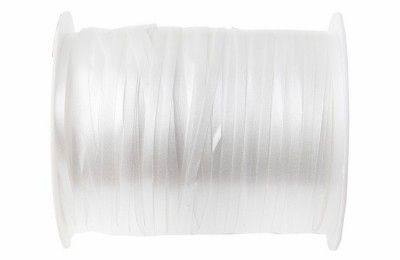 Bobine de bolduc MINIRICCI 25 mètres, Blanc