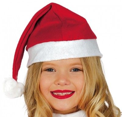 Bonnet de père Noël ENFANT