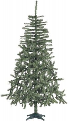 Sapin de Noël artificiel 43654 en plastique vert 176 branches, 1m20
