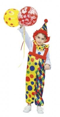 P'TIT Clown re44124 - Déguisement clown garçon enfant 10/12 ans