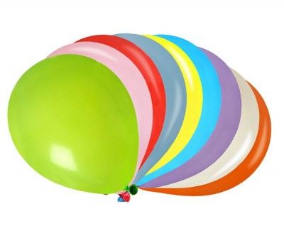 Sachet de 50 ballons latex 23cm, Multicolore x50