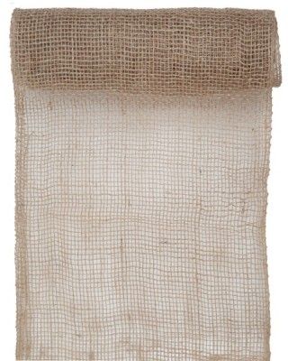 SANTEX 4891-25-30, Chemin de table Jute éco, Naturel