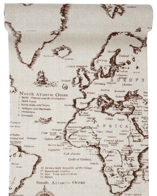 CHEMIN de table Voyage en coton