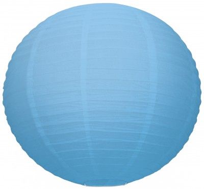 Party Pro 5024L, Boule Japonaise bleu lagon 50 cm taille L