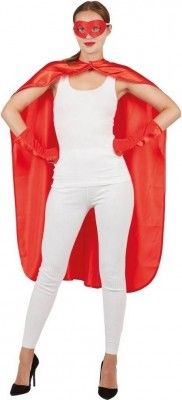 P'TIT Clown re50701, Costume adulte super héros, rouge