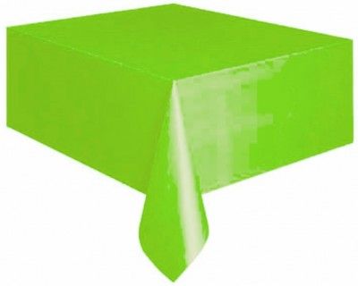 Nappe plastique rectangle verte