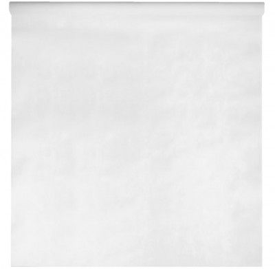 Grande Nappe en rouleau intissé OPAQUE 25 MÈTRES Luxe, Blanche