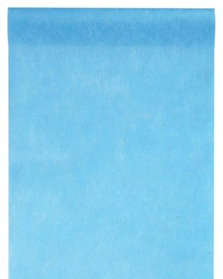 Chemin de table en intissé 25 METRES, Turquoise