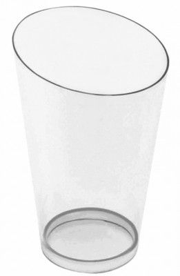 Lot 25 verres amuse-bouche CONIQUES, Transparent 7,5cl