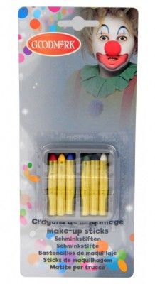 Party Pro 631160, Boite de 6 crayons gras ECO