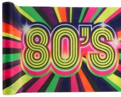 Chemin de table 80's années 80