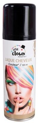 P'TIT Clown re72043 - Aérosol laque cheveux 125 ml noir