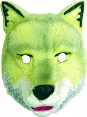 P'TIT Clown re74540 - Masque enfant PVC, loup