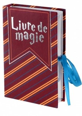 Boite Livre Sorcier anniversaire magique 10x16cm