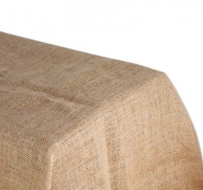 NAPPE rectangulaire Toile de Jute 240x120cm