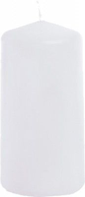 Chaks 80292-00, Petite bougie cylindrique 6cm, Blanc
