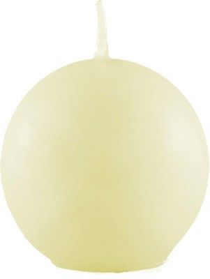 Chaks 80307-01, Bougie Boule 7,5cm diam, ivoire